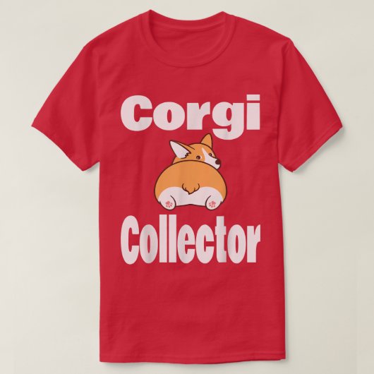 コルギコレクおもしろいタ動物愛好家犬のオーナーママD Tシャツ (デザイン正面)
