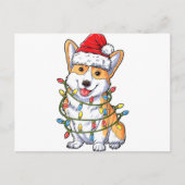 コルギサンタクリスマスツリーライトズクリスマスギフトボーイズ 案内ポストカード (正面)