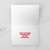 コルギシェフクリスマスカード カード (内部)