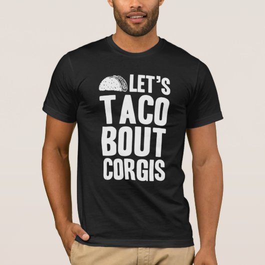 コルギスがタコを取り囲む Tシャツ (正面)