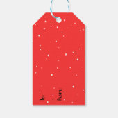 コルギスクリスマスプレゼントラベル ギフトタグ (裏面)