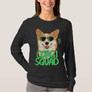 コルギスクワッドレッド Tシャツ