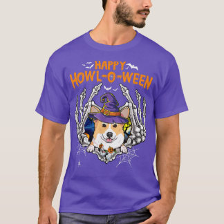 コルギスケルトンハートハッピーハウルOWeenコスチューム  Tシャツ