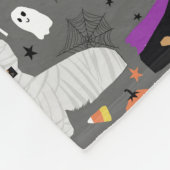 コルギスハロウィーンおもしろい衣装 フリースブランケット (角)