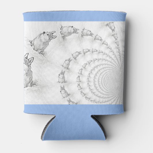 コルギスパイラル缶クーラー 缶クーラー (正面)