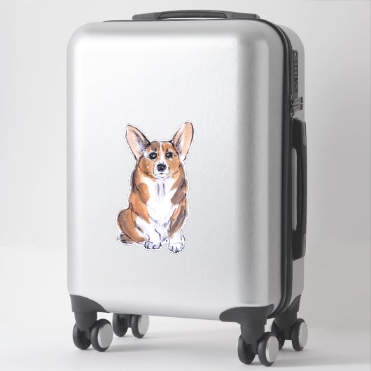 コルギスミエ水絵画彩画 シール (スーツケース)