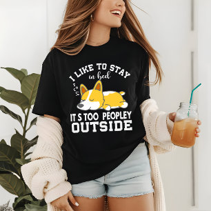コルギドッグの外は人おもしろい々だ トライブレンドTシャツ