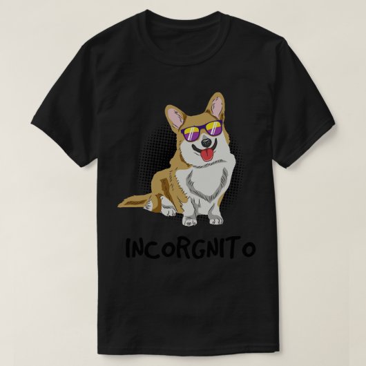 コルギドッグインコルニト Tシャツ (デザイン正面)
