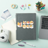 コルギドッグキャラクターセット シール (iPadカバー)