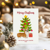 コルギドッグクリスマスカード シーズンカード