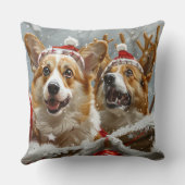 コルギドッグクリスマスフェスティバル クッション (裏面)