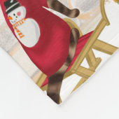 コルギドッグクリスマス フリースブランケット (角)