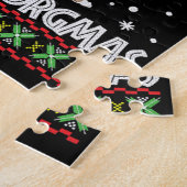 コルギドッグコメリールグマスサンタ ジグソーパズル (側面)