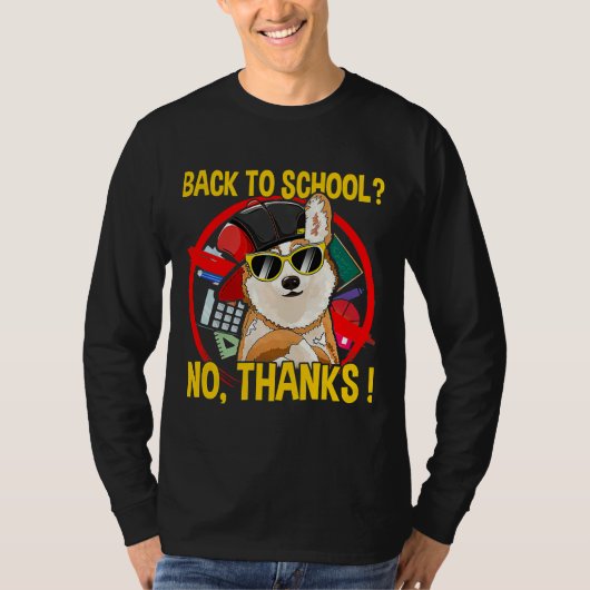 コルギドッグサングラス Tシャツ (正面)