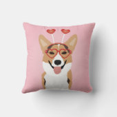 コルギドッグバレンタインデー クッション (裏面)