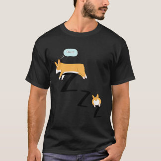 コルギドッグパジャマスリープ Tシャツ