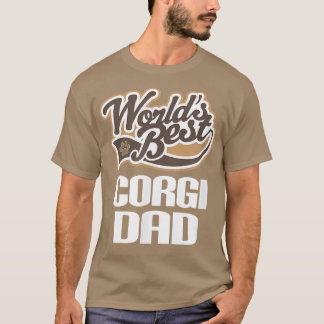 コルギドッグパパファーザーズデイギフト  Tシャツ