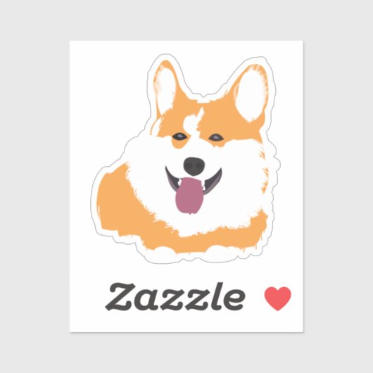 コルギドッグペット シール (シート)