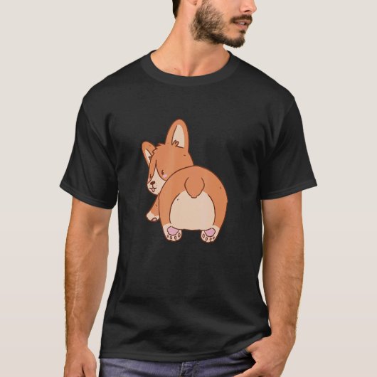 コルギドッグポーズ Tシャツ (正面)