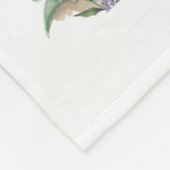 コルギドッグママフローラ フリースブランケット (角)