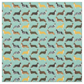 コルギドッグミント ファブリック (見本)