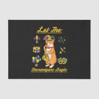 コルギドッグ恋人コスチュームハッピーマルディグラカーニバル 薄葉紙