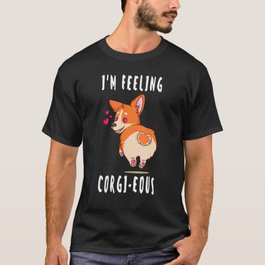 コルギドッグ感じイムのコルギ Tシャツ (正面)