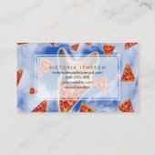 コルギドッグ食べピザ 名刺 (裏面)