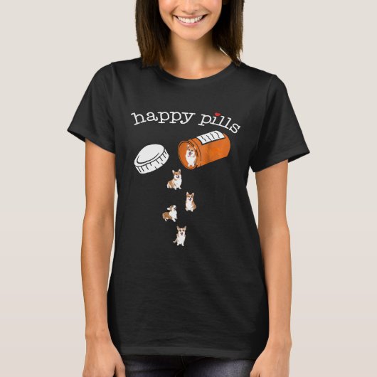コルギハッピーピル Tシャツ (正面)