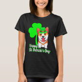 コルギハッピーSt patricks day Tシャツ (正面)