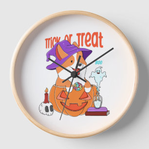コルギハロウィーン 壁時計
