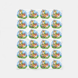 コルギバイキング フリースブランケット