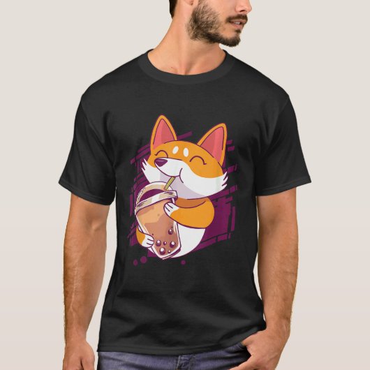 コルギバブルティーボバスコルギ Tシャツ (正面)