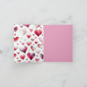 コルギバレンタインのカップル カード (内部)