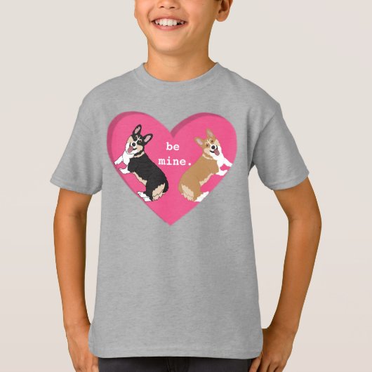 コルギバレンタインデー Tシャツ (正面)