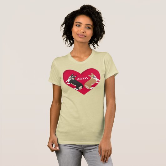 コルギバレンタインデー Tシャツ (正面フル)