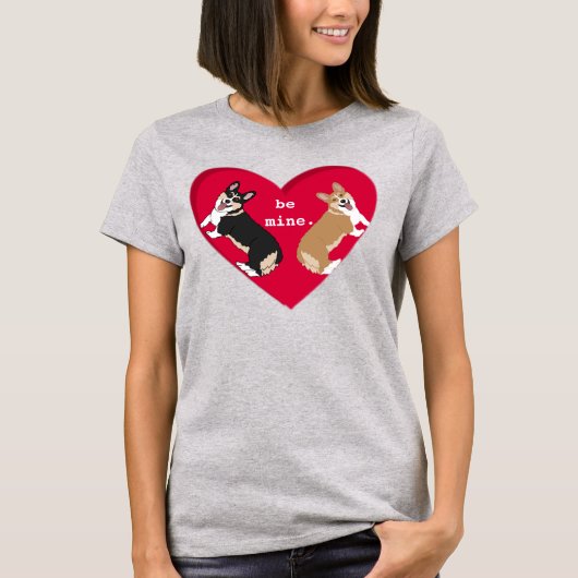 コルギバレンタインデー Tシャツ (正面)