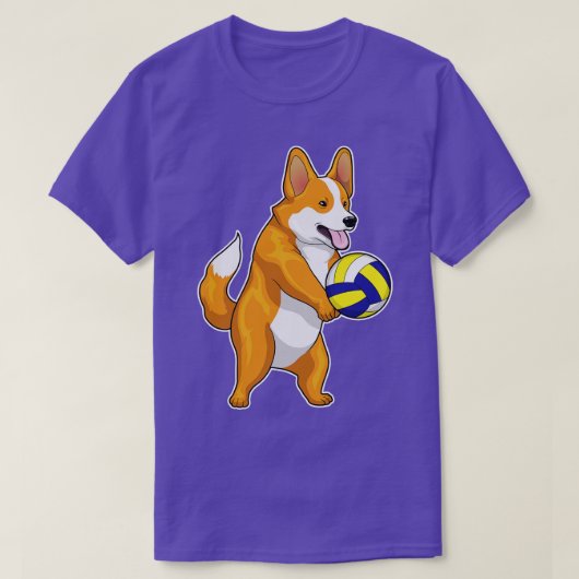 コルギバレーボール Tシャツ (デザイン正面)