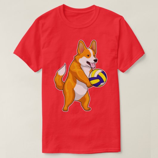 コルギバレーボール Tシャツ (デザイン正面)