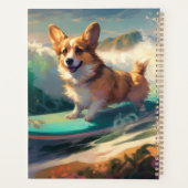 コルギビーチサーフィン絵を描ズ プランナー手帳 (裏面)