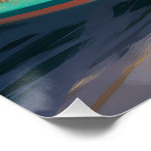 コルギビーチサーフィン絵を描ズ ポスター (コーナー)