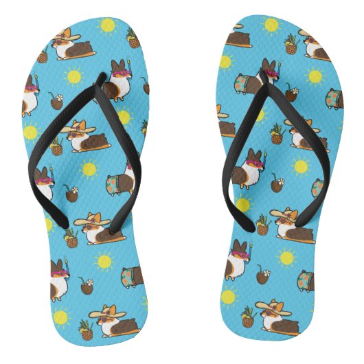 コルギビーチパーティー(三色半熟)ビーチサンダル ビーチサンダル (ソール)