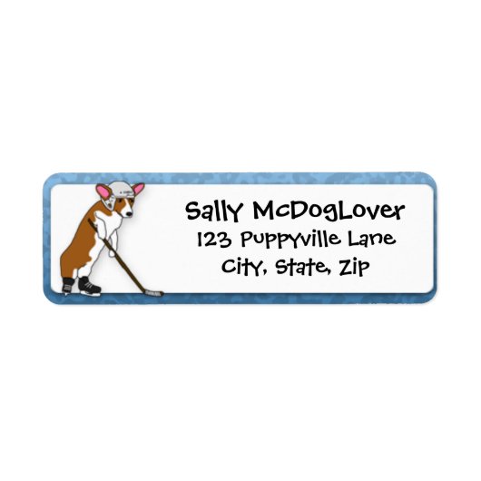 コルギホッケー ラベル (正面)