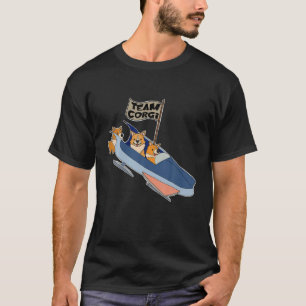 コルギボブスレーチームボブそりボブスレー冬雪 Tシャツ
