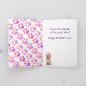 コルギマザーズデイフォードホリデーカード シーズンカード (内部)