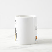 コルギマパーソナライズされたマコーヒーマグ コーヒーマグカップ (中央)