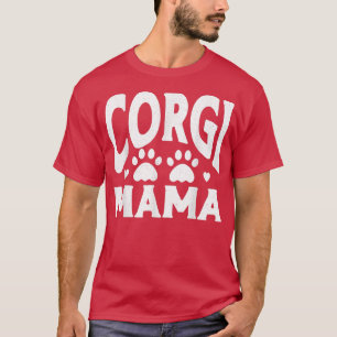 コルギママ動物可愛い犬ママ–543 Tシャツ