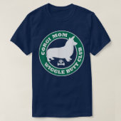 コルギマムウィグルお尻クラブキュート犬のオーナーペットラブ Tシャツ (デザイン正面)