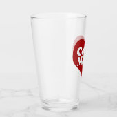 コルギマムカワイイ赤いハート タンブラーグラス (右)