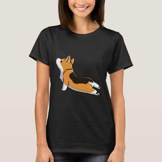 コルギヨガポーズ Tシャツ (正面)